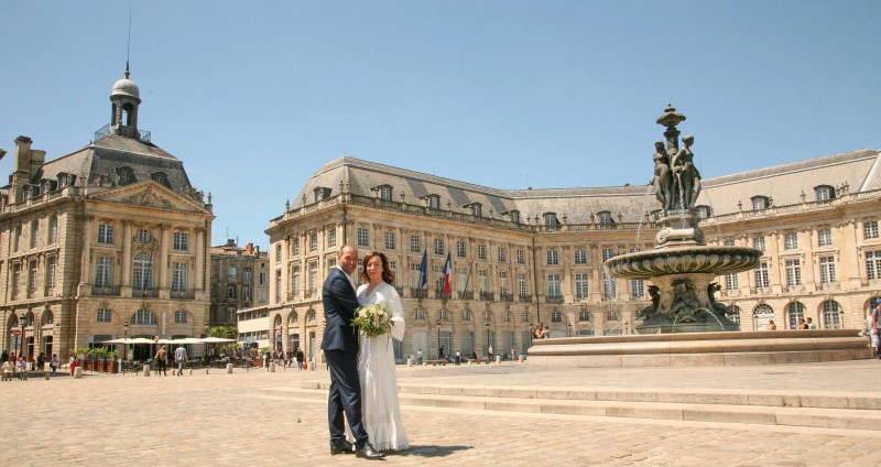 Photographe professionnel pour shooting mariage à Bordeaux en Gironde