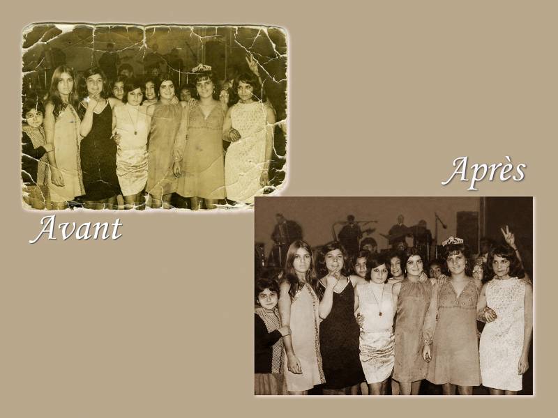 Retouches et restaurations de photos abîmées à Bordeaux et Pessac